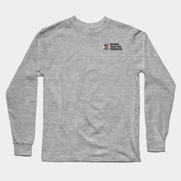 Foundation's Logo Long Sleeve T-Shirt by National Police Dog Foundation